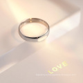 Shangjie новейшее дизайн серебряное кольцо 925 Стерлинговое ринг -ринг стерлинговой кольцо серебряной полосы для мужчин
